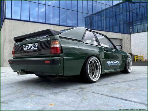 1:18 AUDI SPORT QUATTRO GRÜN EDITION + PORSCHE RS ALUs [ KURZ VERSION ]
